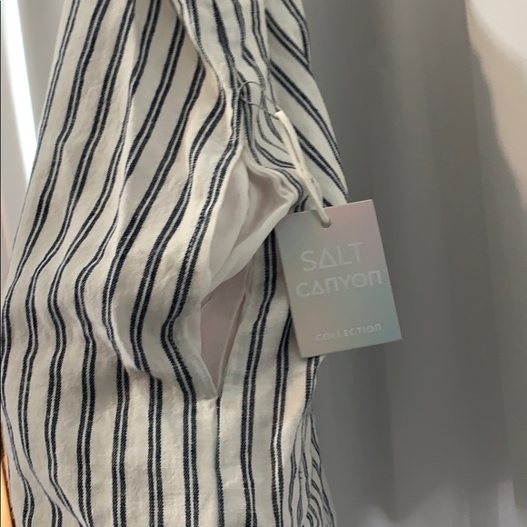 New Striped Overalls - Picture 3 of 6